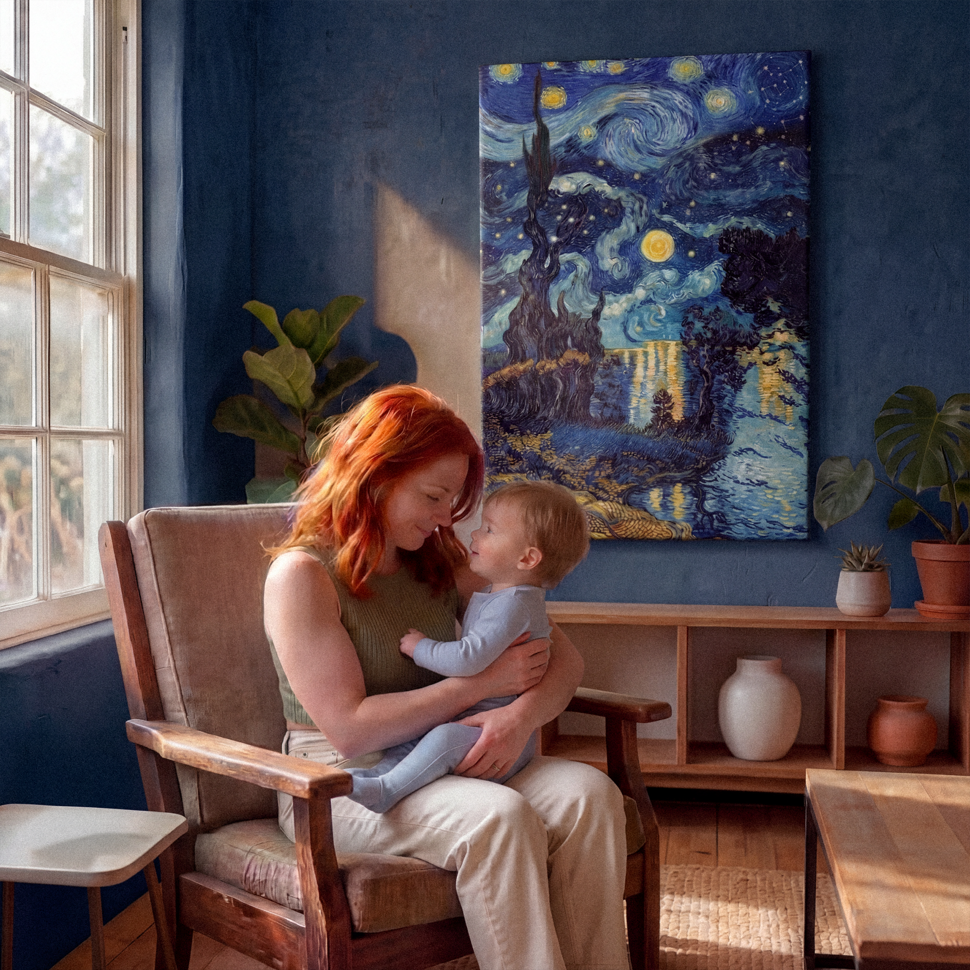 CUSTOM STARRY NIGHT STYLE CANVAS