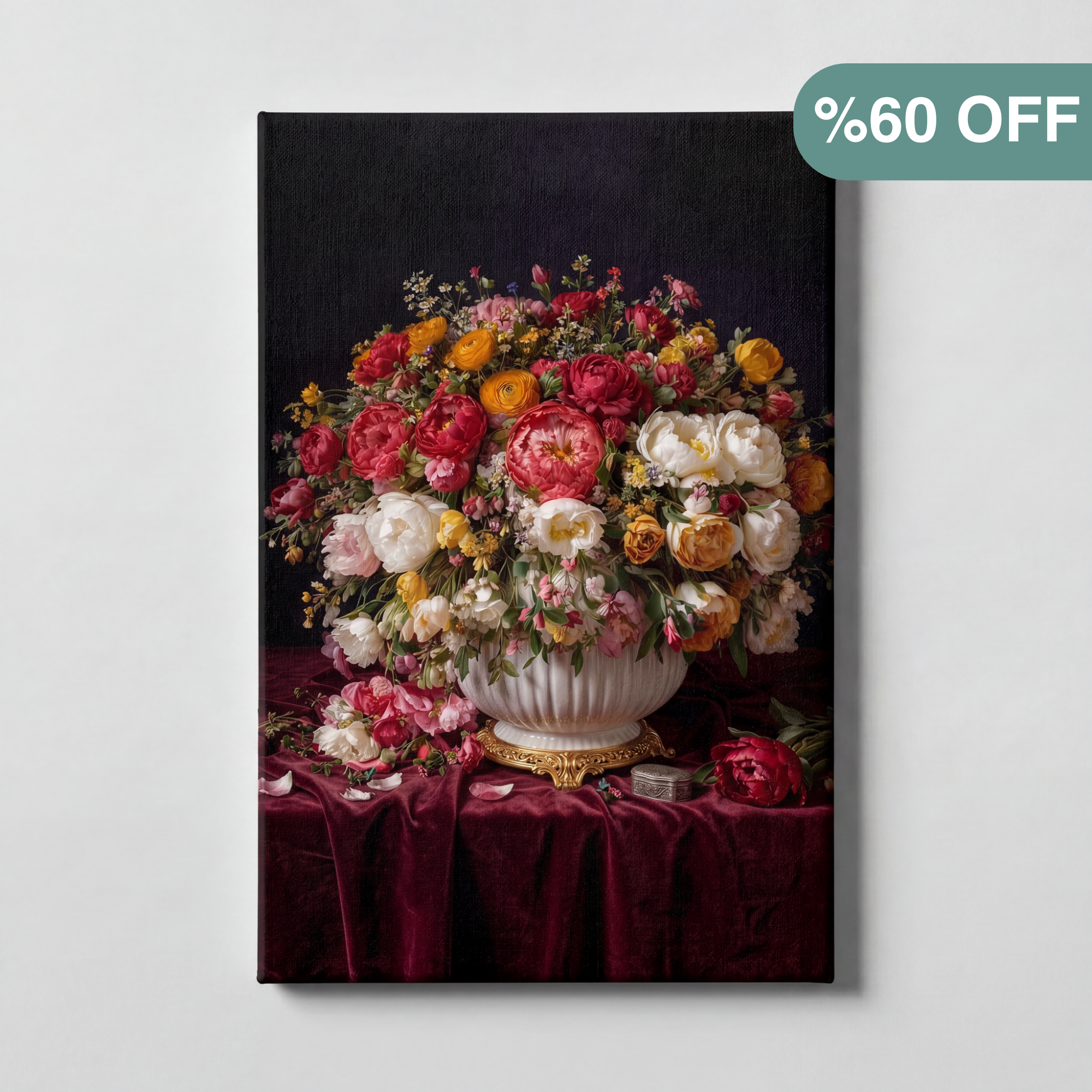 CUSTOM DUTCH GOLDEN AGE STYLE CANVAS