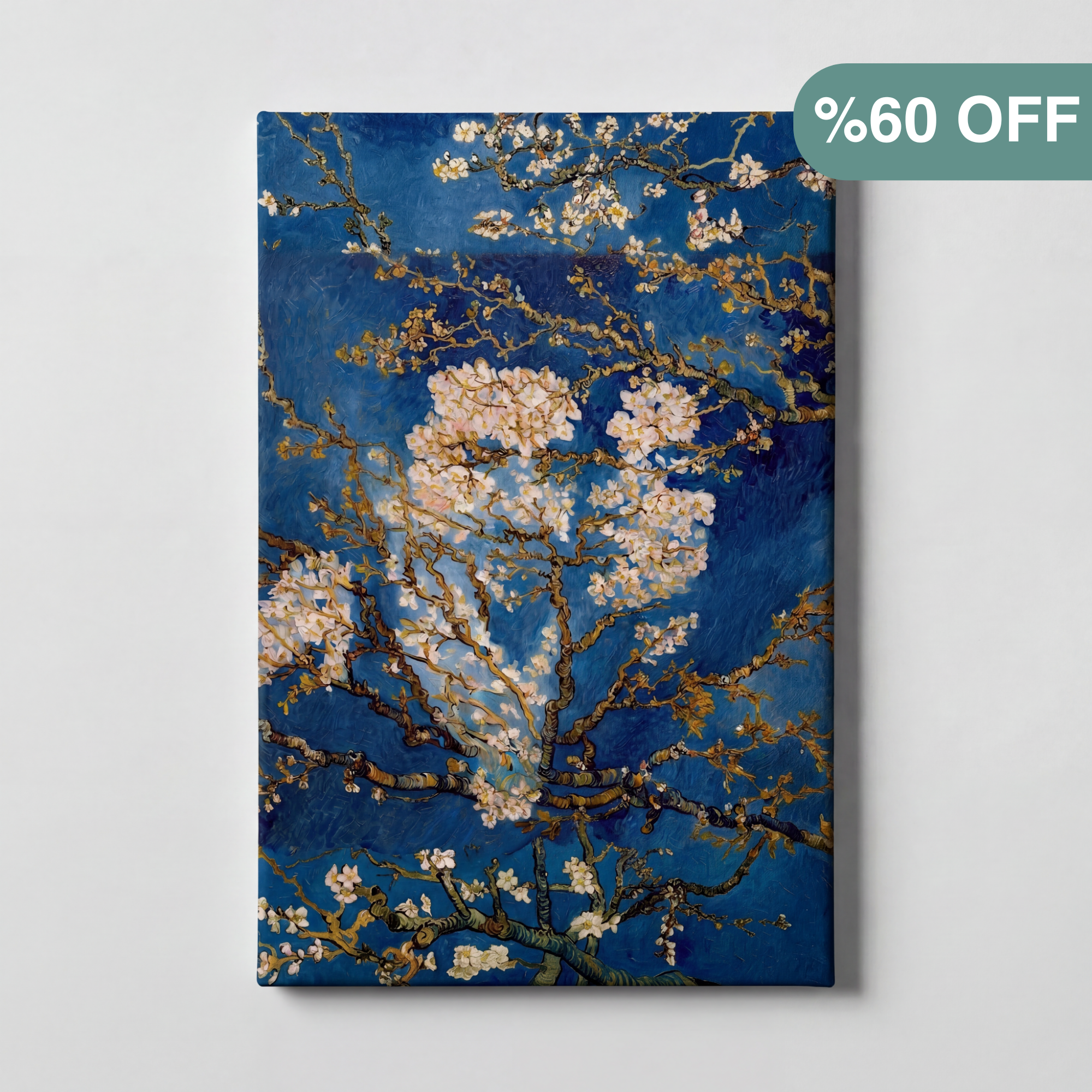 CUSTOM ALMOND BLOSSOM STYLE CANVAS