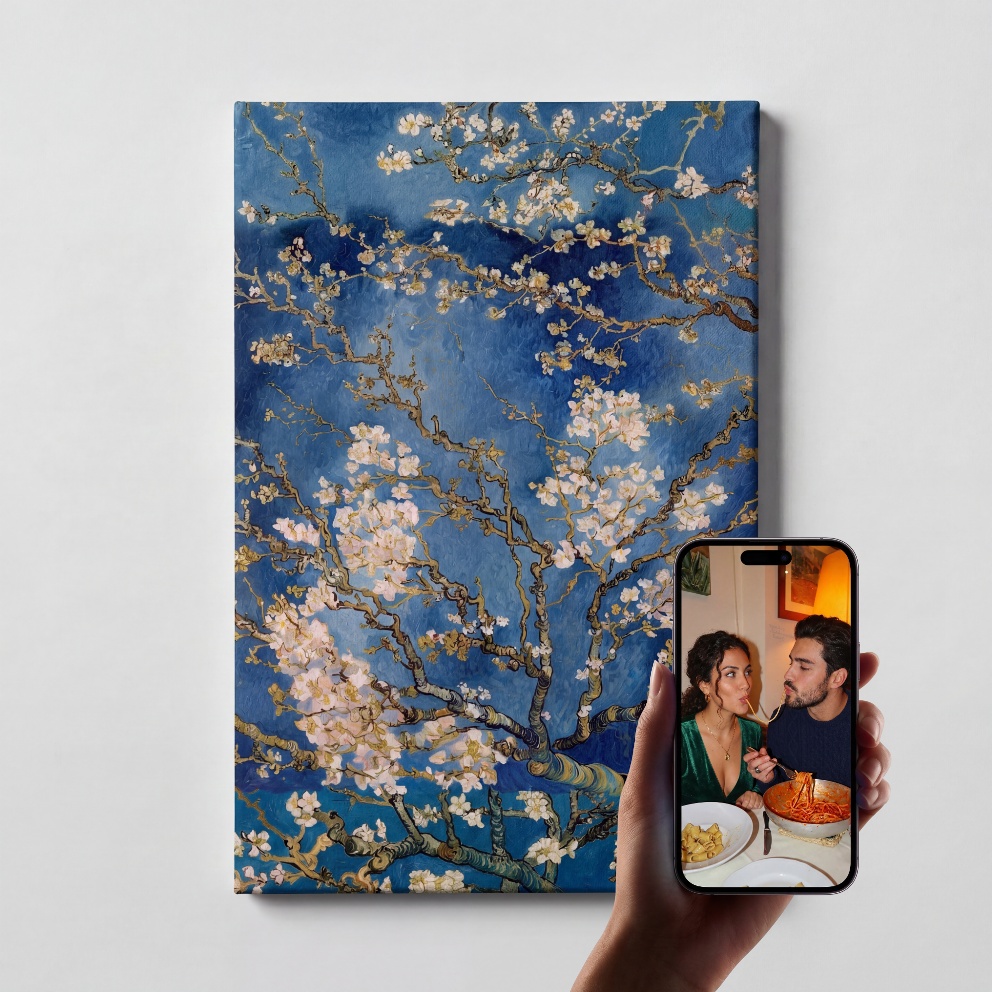 CUSTOM ALMOND BLOSSOM STYLE CANVAS