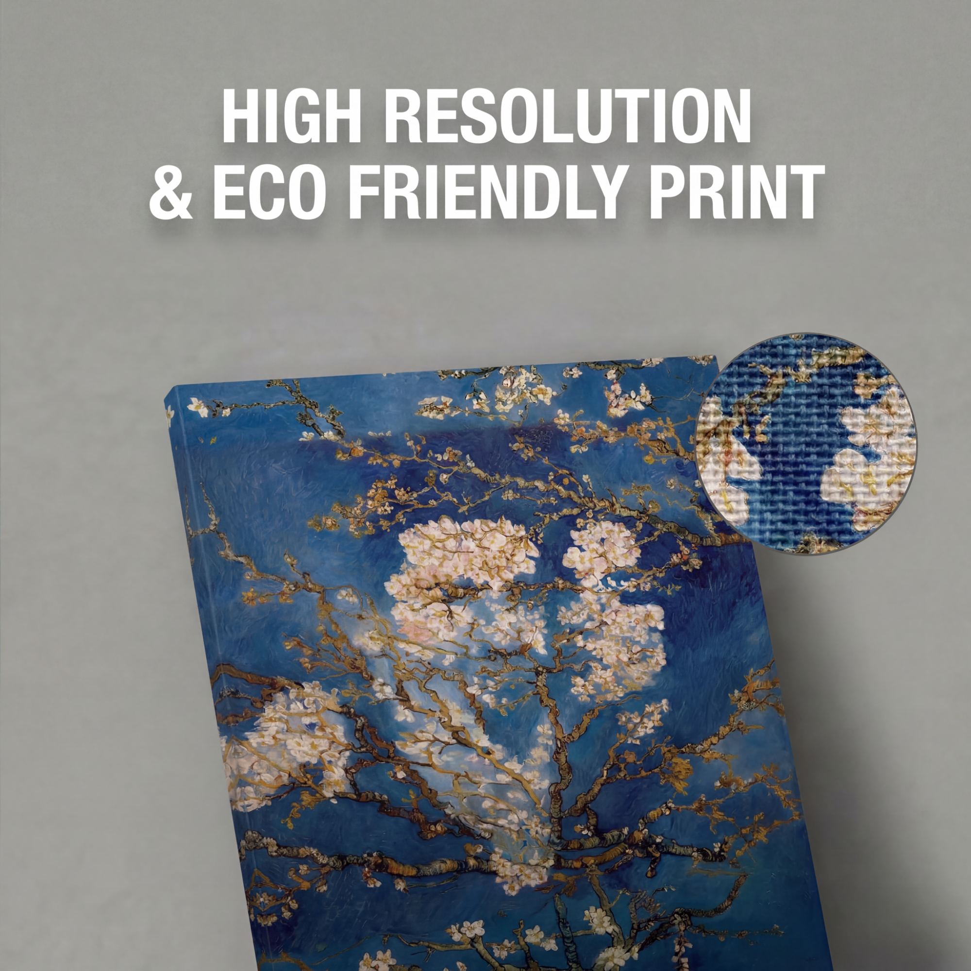 CUSTOM ALMOND BLOSSOM STYLE CANVAS