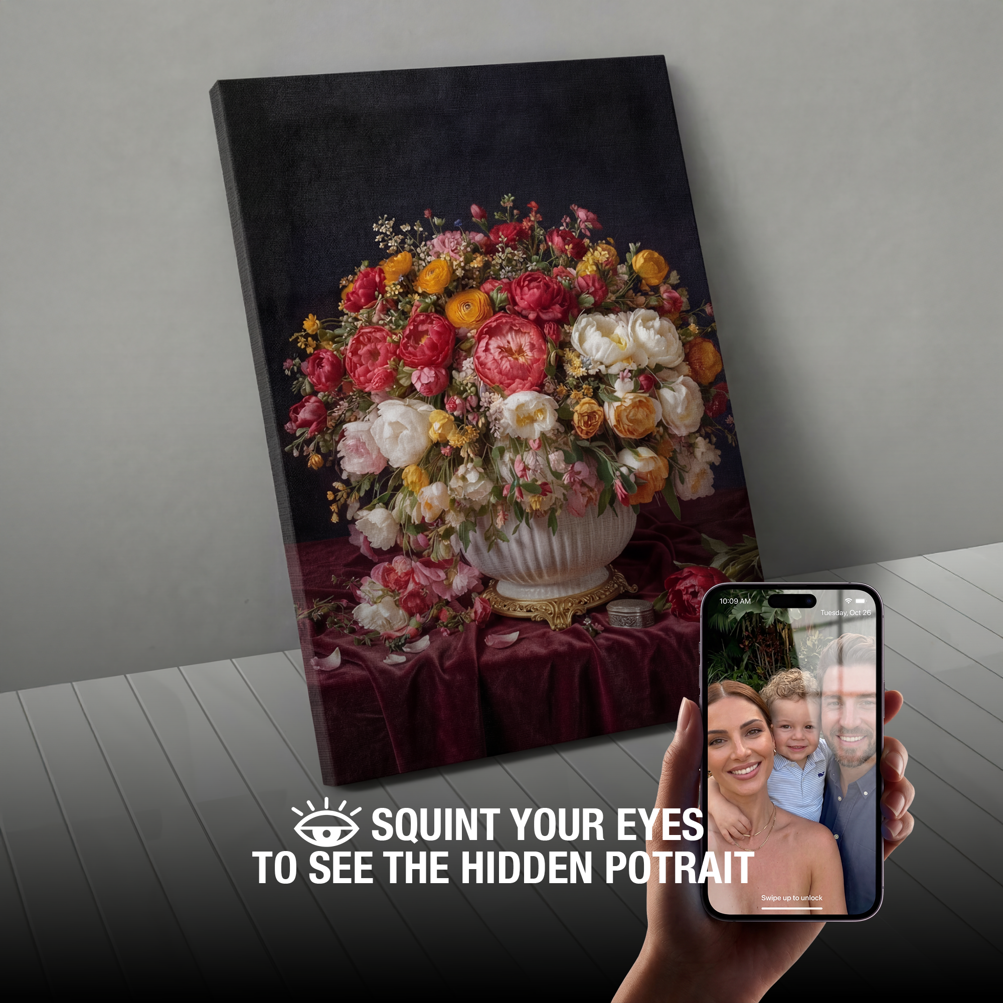 CUSTOM DUTCH GOLDEN AGE STYLE CANVAS