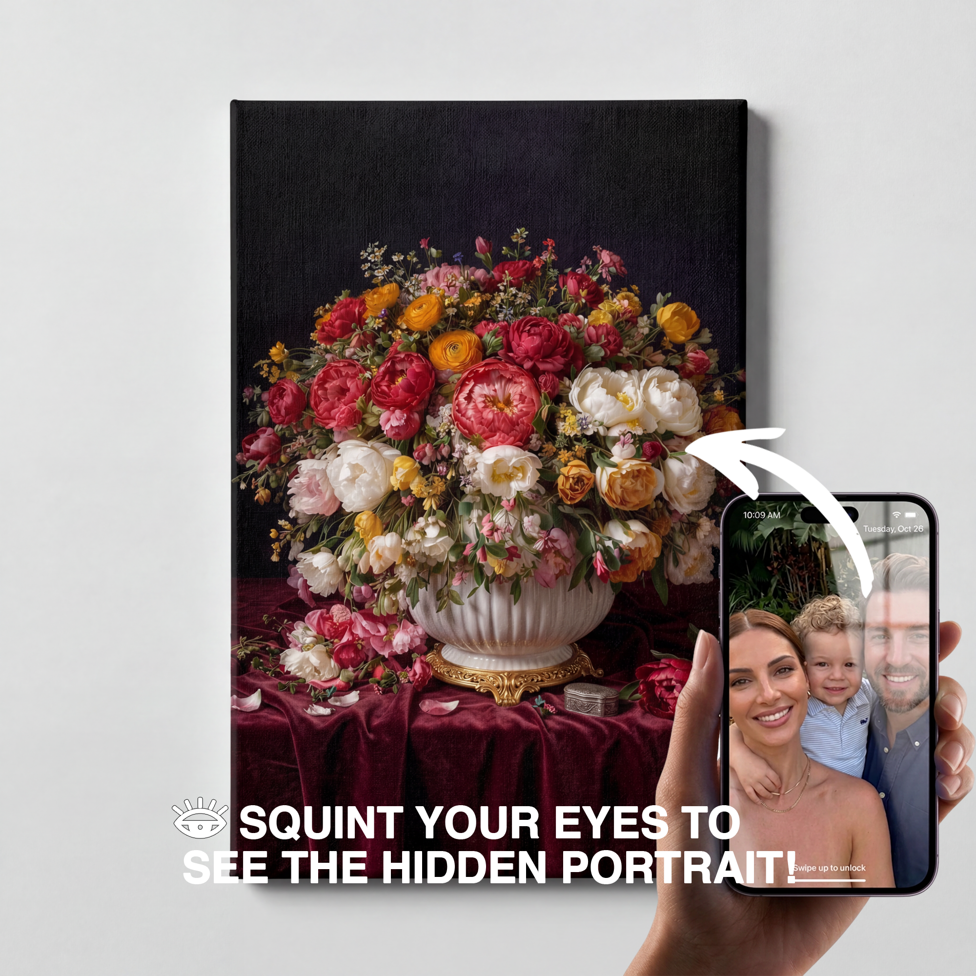 CUSTOM DUTCH GOLDEN AGE STYLE CANVAS